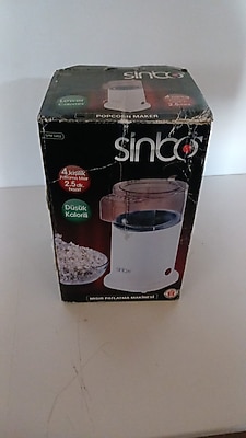 sinbo mısır patlatma makinesi