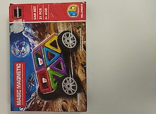 Kızılkaya Oyuncak Magic Magnetic Araba 21 Parça JH8879