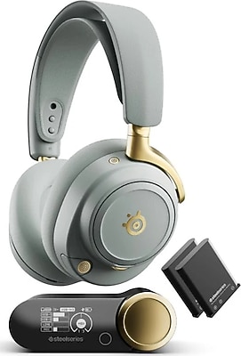 Steelseries Arctis Nova Elite Kablosuz Sage Gold Gaming Kulaklık