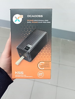 Dexim K55 50.000mAh Powerbank With PD-DCA0055