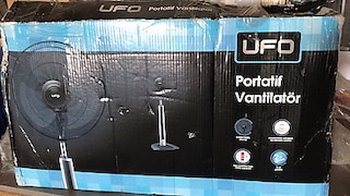 UFO ATSFI-124 İki Salınım Portatif Vantilatör 