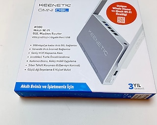 Temiz Keenetic Omni DSL N300 Mesh Wi-Fi Modem Router