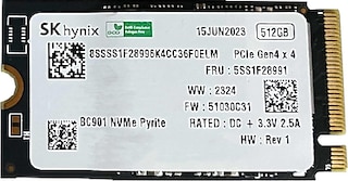 SK Hynix BC901 512GB 22x42 M.2 NVMe SSD