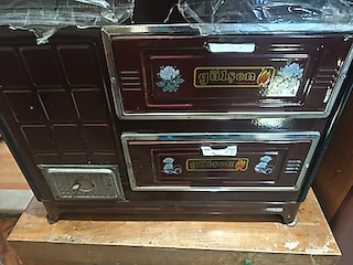 Gülşen iki gözlü kovalı kuzine soba