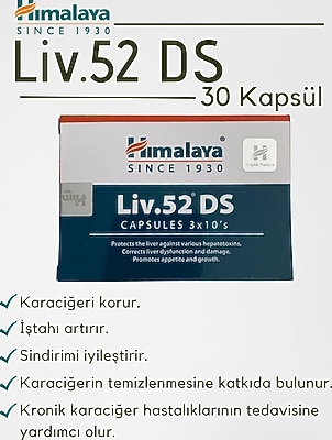 Himalaya Liv 52 Orjinal Bandrollü ( SIFIR ÜRÜN )