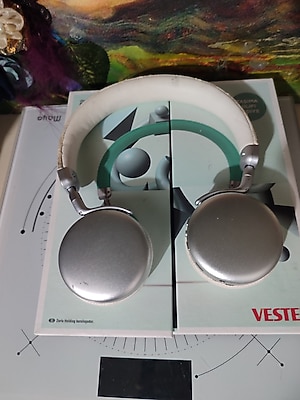 Vestel bluetooth kulaklik beyaz/kahverengi