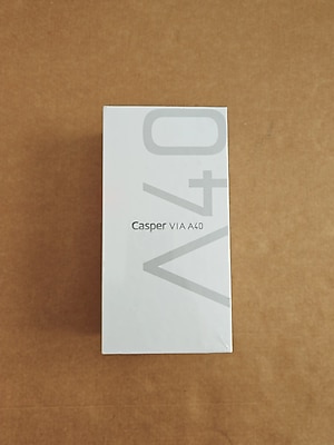 Casper via A40 8/256 gümüş. kapalı kutu