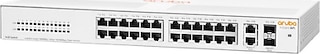 HP Aruba Instant On 1430-24G-2SFP R8R50A 24 Port 10/100/1000 Mbps Gigabit Switch