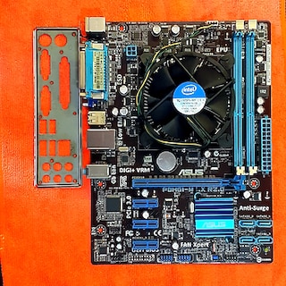 ASUS P8H61-M LX R2.0+i5 2500 CPU FAN NVMe M.2 SSD Destekli 2023 BIOS Anakart-(ÜCRETSİZ KARGO)