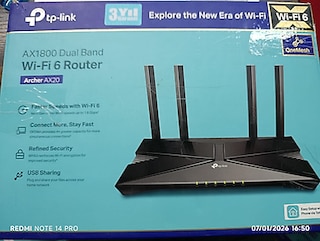 TP-Link Archer Ax20 4 Port 1750 Mbps Router