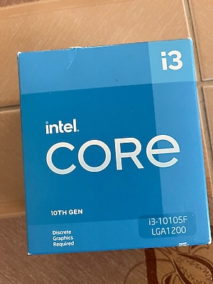 ıntel i3 10105f lga 1200 ddr4 işlemci