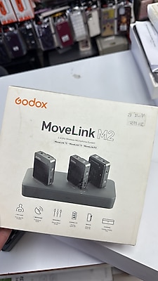 Godox Movelink M2 Kablosuz Ikili Mikrofon Kiti