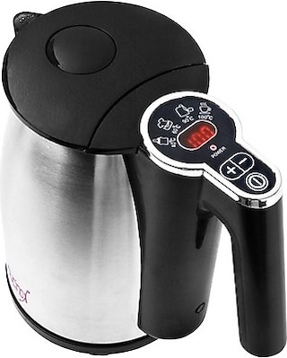 Cucinox KT17241E 1.7Litre 2400Watt Gizli Rezistanslı Dijital Su ve Biberon Isıtıcı