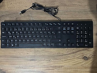 DELL KB216 TR Q USB KABLOLU SİYAH KLAVYE
