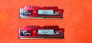 G.Skill 12800 X.M.P 8GBXL RipjawsX 4x2=8GB DDR3 1600MHz. Ram KiT-TAKIM-ÜCRETSİZ KARGO