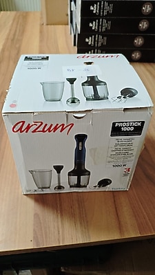 ARZUM AR1016 BLENDER SETİ ( SIFIR - HAZNEDE ÇİZİKLER MEVCUT )