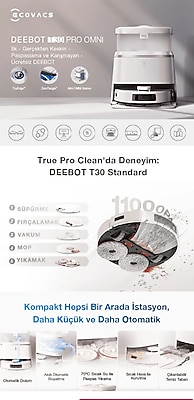 Ecovacs Deebot T30 Pro Omni