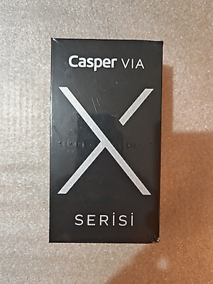 Casper x30 plus telefon. 8/256gb. Antrasit renk. Sıfır