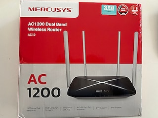 Mercusys AC12 4 Port 1200 Mbps Router
