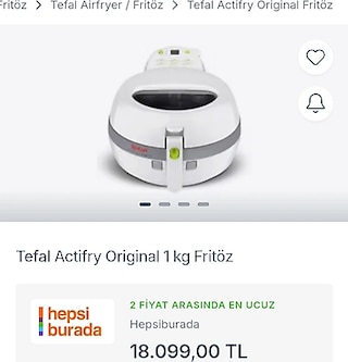 Tefal actfry fritöz