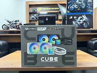 Bitfenix Cube v2 240 Beyaz ARGB 240mm İşlemci Sıvı Soğutucu