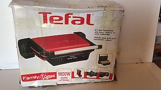 Tefal Family Kırmızı 1800 W Tost Makinesi