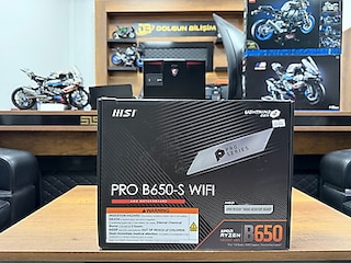 MSI PRO B650-S WIFI AMD B650 AM5 DDR5 7200MHZ OC ATX Anakart
