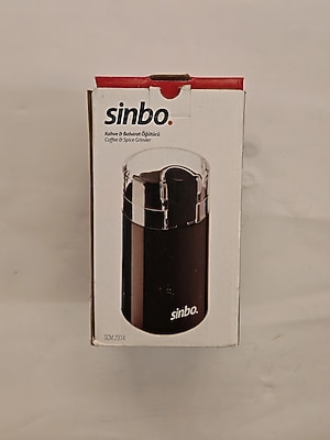 Sinbo Kahve ve Baharat Öğütücü. sıfır