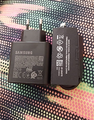 Orjinal samsung şarj aleti 45watt hızlı