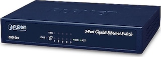 Planet 5 Port Pl-Gsd-503 10/100/1000 Mbps Gigabit Ethernet Switch (Metal KASA)