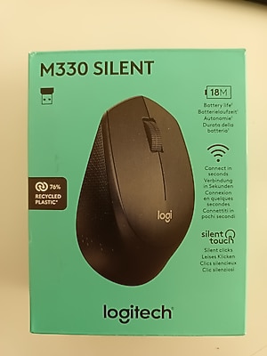 Logitech M330 Silent Plus Sessiz Optik Kablosuz Mouse