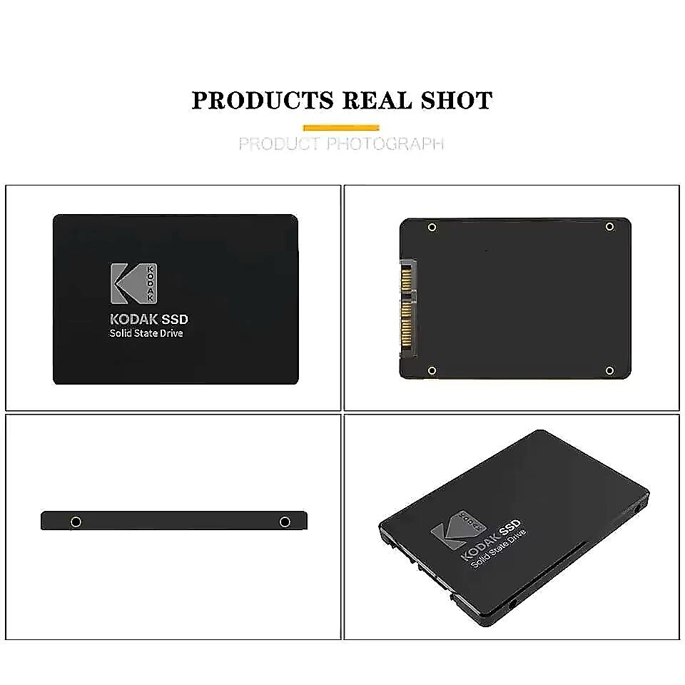 100 Orijinal KODAK SSD ( 1TB ) Dahili X120 PRO SATA3 Katı Hal