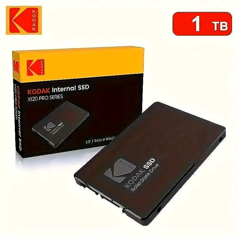 100 Orijinal KODAK SSD ( 1TB ) Dahili X120 PRO SATA3 Katı Hal