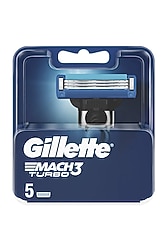 Gillette Mach 3 Turbo 5'li Yedek Tıraş Bıçağı