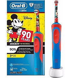 Oral-B Mickey Mouse Şarj Edilebilir Diş Fırçası, Sıfır