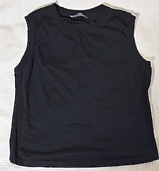 Kadın Siyah Kolsuz Body Slim Fit