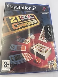PS2 , 21 CARD GAMES