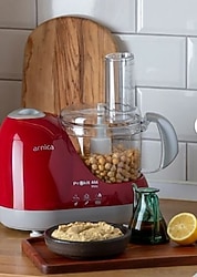 Arnica GH21032 Prokit 444 Mini Mutfak Robotu Kırmızı