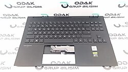 HP OMEN 15 (ÜST KASA+KLAVYE) SJP46G3ETATP70 BOYA HATALI HAFİF