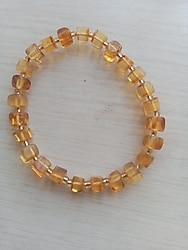 Damla Kehribar bileklik 5 gram 18 cm