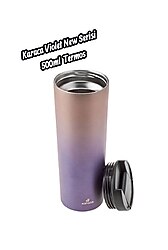#Karaca #Violet #New Serisi 500ml Paslanmaz #Çelik Taşınabilir Sızdırmaz #Ergonomik İçecek Termosu.Karaca Violet New Çel