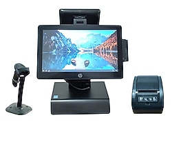 HP RP2 HIZLI SATIŞ SİSTEMİ DOKUNMATİK MARKET BÜFE BARKOD SİSTEM