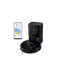 S9 Robot Vacuum Cleaner Akıllı Robot Süpürge Siyah