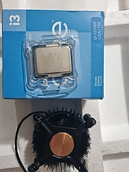 İ3 12100F İŞLEMCİ FAN KUTULU