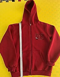 Temiz kız çocuk kapüşonlu sweatshirt