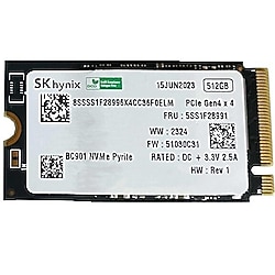 SK Hynix BC901 512GB 22x42 M.2 NVMe SSD