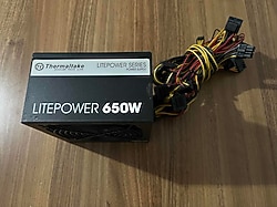 THERMALTAKE 650W SİYAH PSU