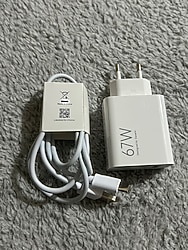 Orjinal xiaomi şarj aleti 67watt turbo