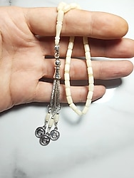 4 Parmak Miniboy Damla Kehribar Tesbih