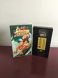 Vhs Kaset Tarzan Disney